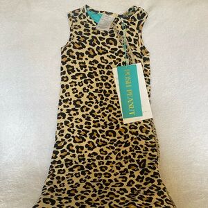 Posh Peanut Tog 1 0-6m Lana Leopard Print Sleeveless Sleep Sack